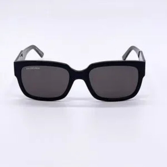 NEW BALENCIAGA SUNGLASSES BB0049S BLACK main image 5
